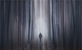 Flizelin fotótapéta Flizelin Designer Erdei csend 416x254 Ragasztó