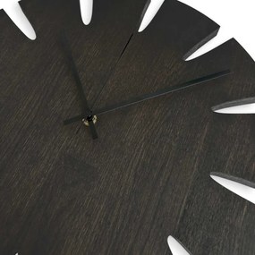 Luxus tölgyfa falióra fekete színben - GAIOP