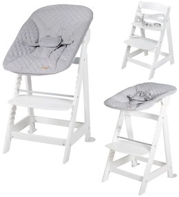 Fehér etetőszék Grow-Along – Roba