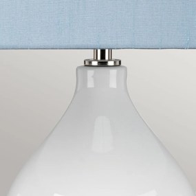 Elstead Lighting Isla ISLA-PN-TL-BLUE Asztali lámpa 1x60 W/E27