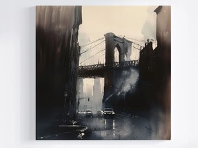 Poszter New York Város Brooklyn Híd Brooklyn 80x80