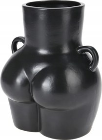 Váza 22 cm Lady Black Kerámia 1 db
