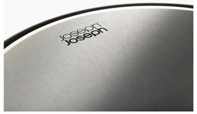 Matt fekete fém pedálos szemetes 10 l Arc – Joseph Joseph