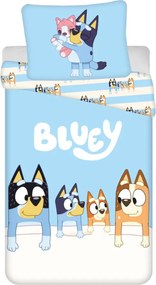 Bluey Family ágyneműhuzat 140×200cm, 70x90 cm