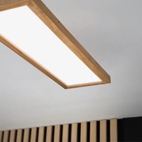 Brilagi - LED fürdőszobai lámpa WOODY FRAME LED/50W/230V 120x30 cm IP44 tölgy