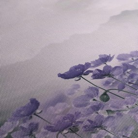 Kép - Lila virágok a hegyekben (150x105 cm)