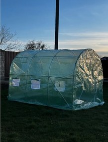 Megerősített kerti fóliasátor PRÉMIUM 2 × 3 m + AJÁNDÉK