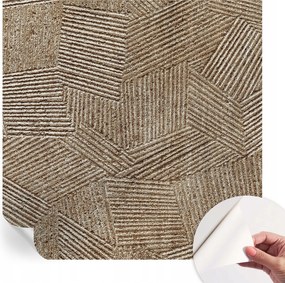 Matt öntapadós fotótapéta Falra Strukturált vonalak 250x250 cm