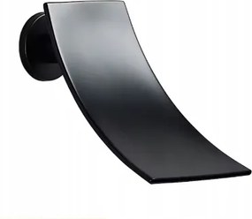 Vízesés Kifolyócső Kaszkád Fekete Matt