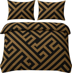 Ágyneműhuzat Garnitúra 220x200 2x Párnahuzat 70x80 Szatén Pamut Különböző Minták