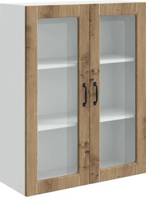 vidaXL Konyhaszekrény Kalmar Artisan tölgy 80 x 31 x 100 cm Faanyag