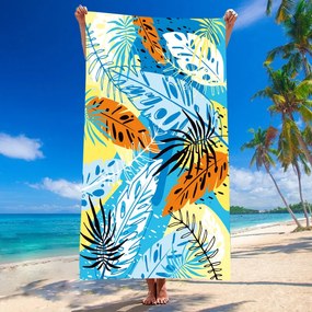 Strandtörölköző SUMMER FRESH 100x180 cm színes, 100% mikroszálas