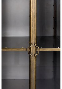 Aranyszínű fém tálalószekrény 64x184 cm Gertlush – Dutchbone