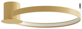 Thoro TH.223 - RIO mennyezeti LED lámpatest, 30W, 230V, CRI 98, 4000K, Ø 55 cm, arany