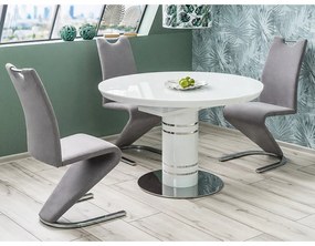Stratos bővíthető étkezőasztal fehér 120-160cm