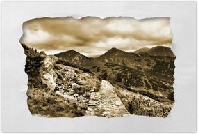 Poszterek 60x40 Tátra Lengyel hegyek Kilátás