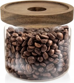 Konyhai üvegtartály légmentesen záródó élelmiszer-ipari termékekhez 0,5L