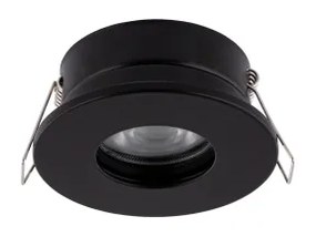 Nowodvorski GOLF fürdőszobai süllyeszthető lámpa, fekete, GU10 foglalattal, 1x15W, TL-8376