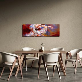 Kép - Balerina, festmény (órával) (90x30 cm)