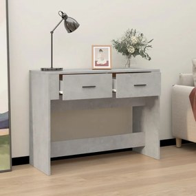 betonszürke szerelt fa dohányzóasztal 100 x 39 x 75 cm