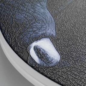 Elephant fekete rozsdamentes acél wc-ülőke - Wenko