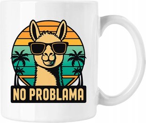 Bögre Nem Probléma Alpaka Láma Fehér 330ml