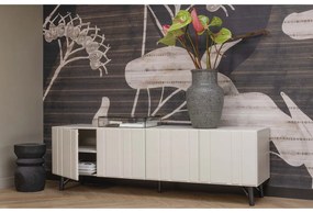 Krémszínű borovi fenyő TV-állvány 181x56 cm Miller – WOOOD