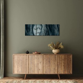 Kép - Thai arc (órával) (90x30 cm)