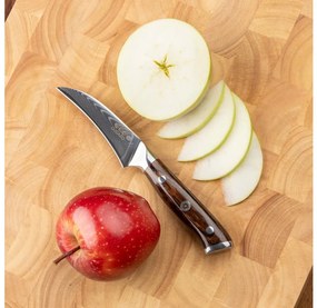 Gudaro -Damaszkuszi hámozókés FENG 3,5", 67 rétegű acélból, hossza 9,5cm