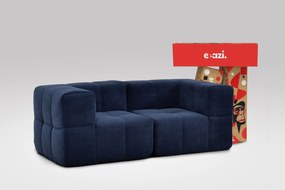 2 Teiliges Modulares Sofa – Blau