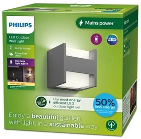 Philips - LED Kültéri fali lámpa ARBOUR LED/3,8W/230V IP44
