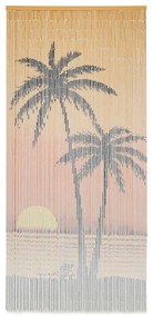 vidaXL bambusz szúnyogháló ajtófüggöny 90 x 200 cm