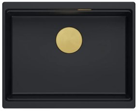 gránit mosogató Logan 100 Black