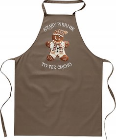 Konyhai Kötény Női férfi karácsonyi pamut nyomott mintás vicces