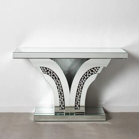 Glamique modern tükrös v alakú konzolasztal
