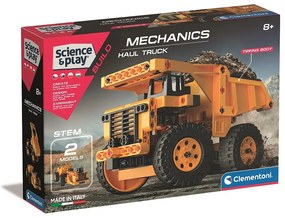 Bányászati Mechanics teherautó építőjáték Clementoni