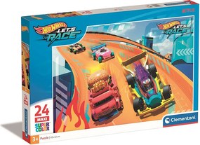 Hot Wheels Fire Track 24 db-os maxi puzzle Clementoni