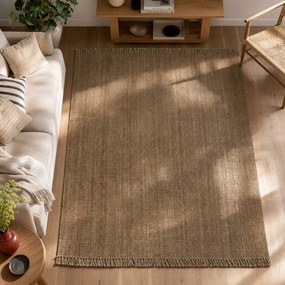Natúr színű juta szőnyeg 240x340 cm Jute Boucle – Flair Rugs