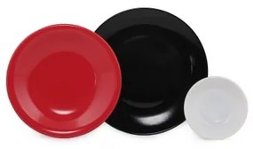 12 darabos színes kőkerámia étkészlet