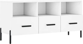 vidaXL fehér szerelt fa TV-szekrény 102 x 36 x 50 cm