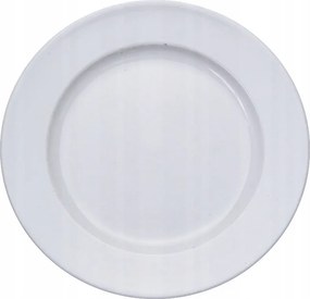 Műanyag Tányér Dekoratív Fehér 20 cm Karácsonyi Bál Esküvő