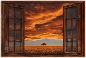 Poszterek 120x80 Narancssárga égbolt