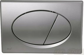 AlcaPLAST Öblítőgomb króm matt M72 Delfin