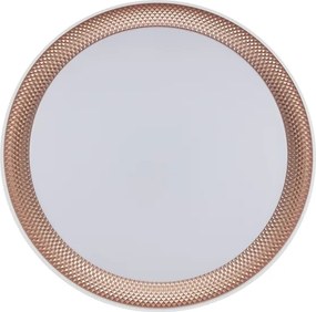 Brilliant - dimmelhető LED mennyezeti lámpatest WALDO LED/24W/230V fehér/rózsaarany + távirányító