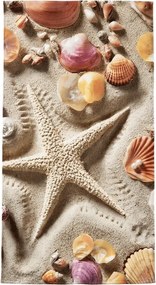 Gyorsan száradó strand Fürdőlepedő OCEAN SAND színes 70 x 140 cm, 100% mikroszál