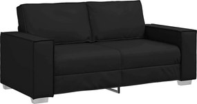 vidaXL Kanapé Fekete 180 x 80 x 84 cm szövet