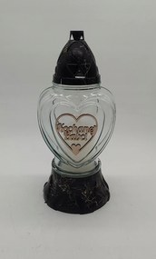 Közepes Szív P-81/ Fa Medál Kedves Nagymama