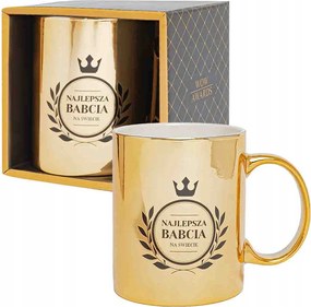 Arany Bögre Nagymama Ajándék Nagymama Nap Köszönetajándék Esküvő