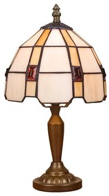 Prezent 214 Tiffany asztali lámpa, 1x40W E14