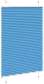 pliszírozott redőny kék 95x100 cm szövetszélesség 94,4 cm